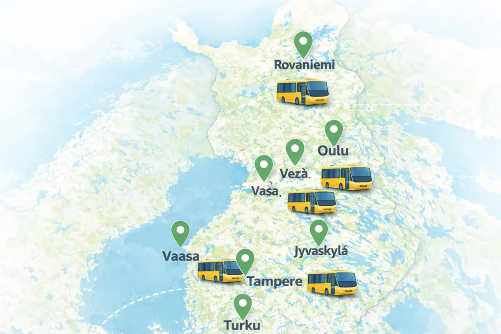 live bussit kartalla