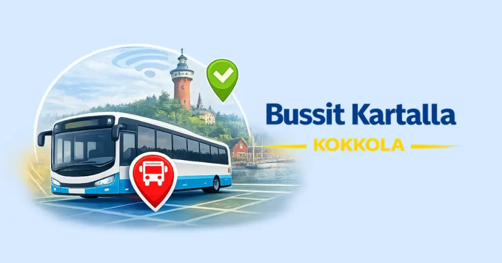 bussit kartalla kokkola