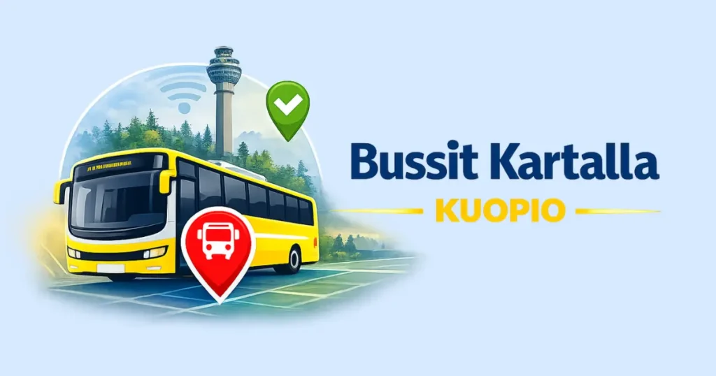 bussit kartalla kuopio